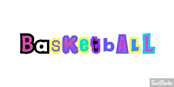 Basketball Texteffekt