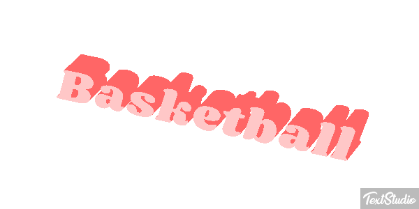 Basketball Texteffekt