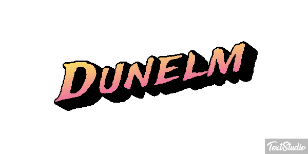 Dunelm Effet de texte