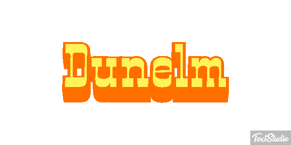 Dunelm Effet de texte