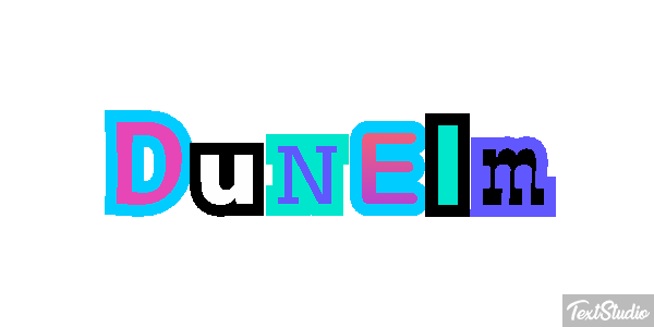 Dunelm Effet de texte