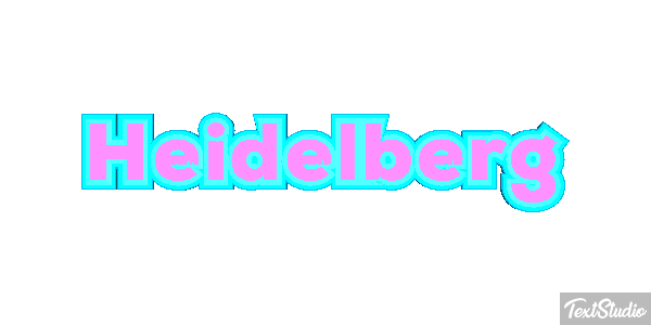 Heidelberg Effetto testo