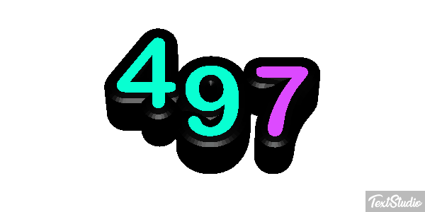 497 Texteffekt
