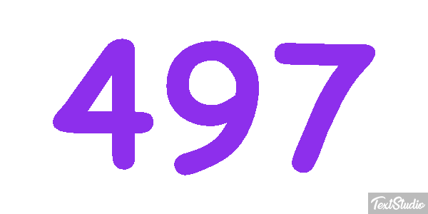 497 Texteffekt