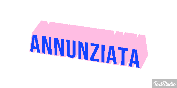 Annunziata Tekst effect