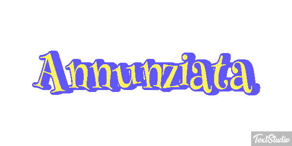 Annunziata Tekst effect