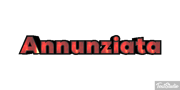 Annunziata Tekst effect