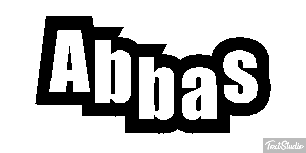 Abbas テキスト効果