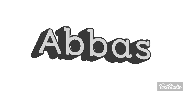 Abbas テキスト効果