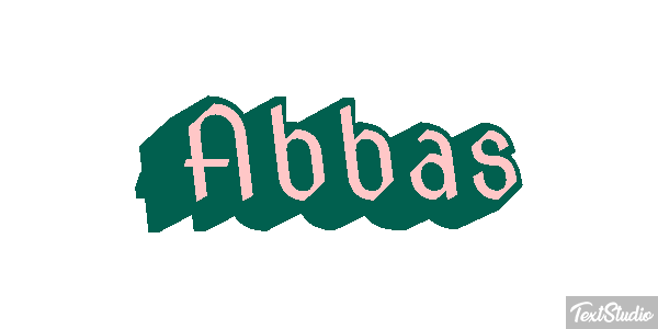 Abbas テキスト効果