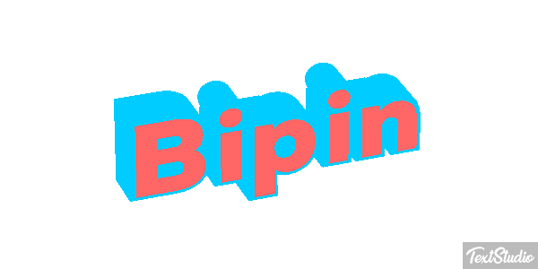 Bipin Effetto testo