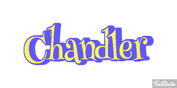 Chandler Efecto de texto