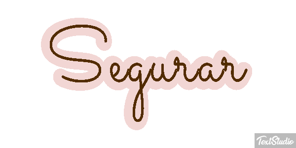 Segurar Text effect