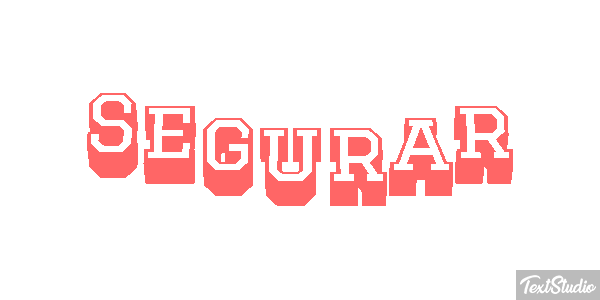 Segurar Text effect