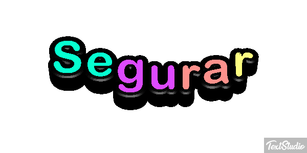 Segurar Text effect