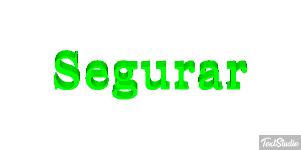 Segurar Text effect