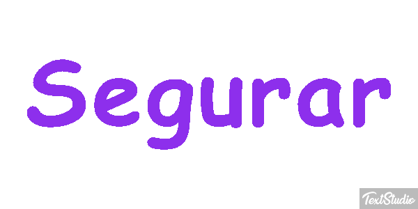 Segurar Text effect