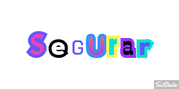 Segurar Text effect