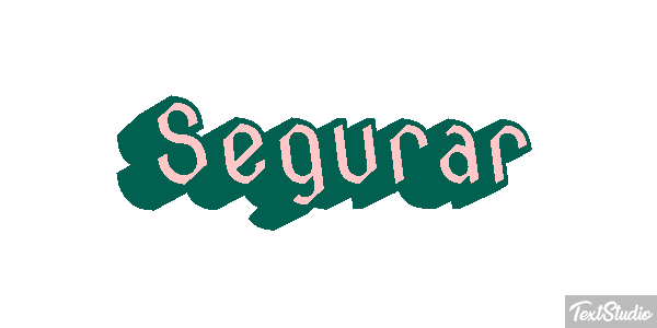 Segurar Text effect