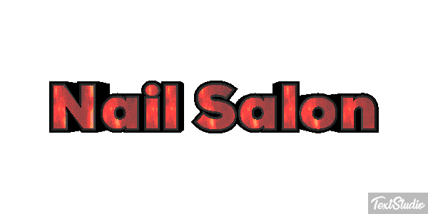 Nail Salon Effetto testo