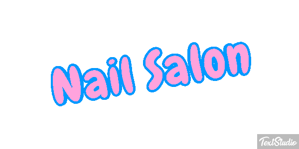 Nail Salon Effetto testo