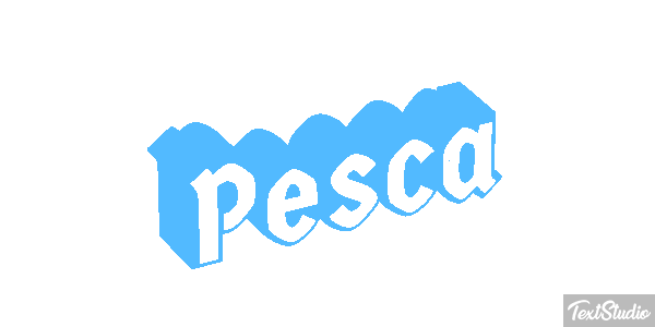 Pesca Efeito do texto