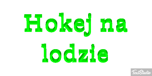 Hokej na lodzie Effetto testo