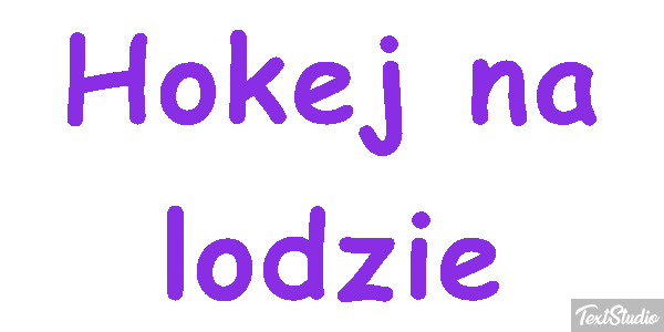 Hokej na lodzie Effetto testo