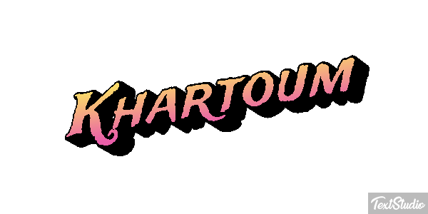 Khartoum Efekt tekstowy