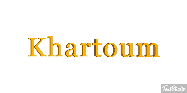 Khartoum Efekt tekstowy