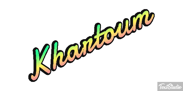Khartoum Efekt tekstowy