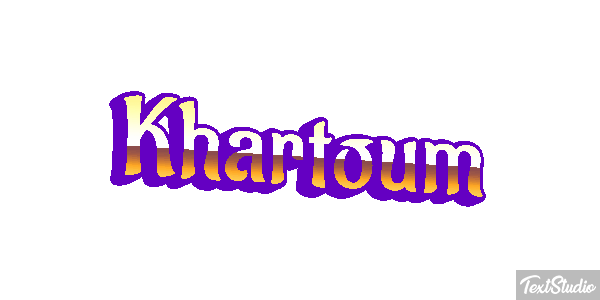 Khartoum Efekt tekstowy