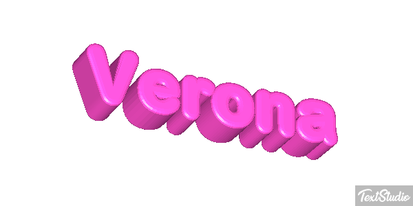 Verona Efecto de texto