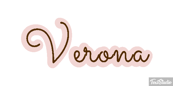 Verona Efecto de texto