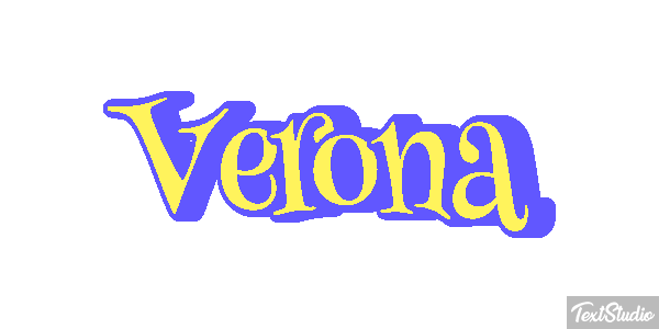 Verona Efecto de texto
