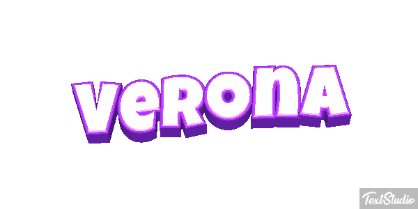 Verona Efecto de texto