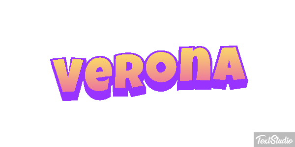 Verona Efecto de texto