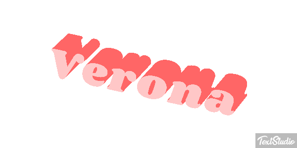 Verona Efecto de texto
