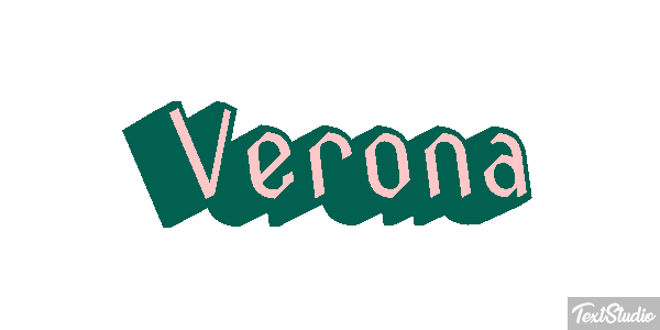 Verona Efecto de texto
