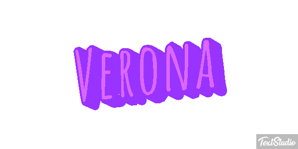 Verona Efecto de texto