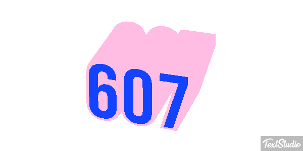 607 Texteffekt