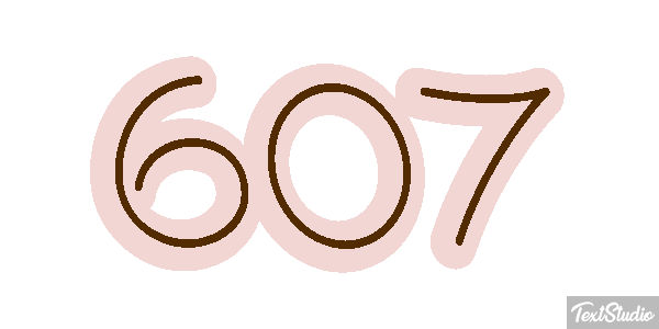 607 Texteffekt