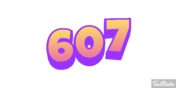 607 Texteffekt