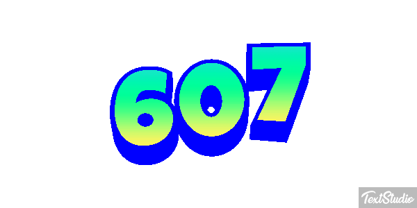 607 Texteffekt