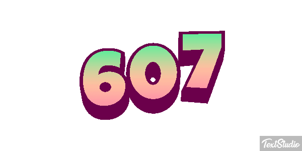 607 Texteffekt