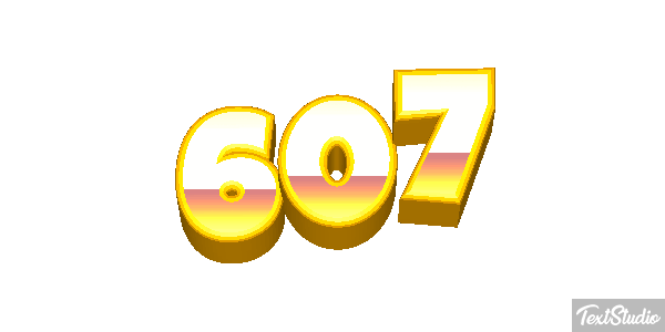 607 Texteffekt