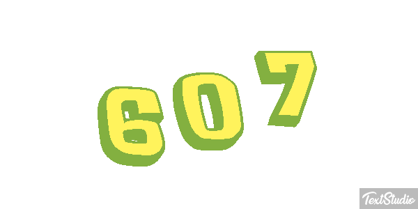607 Texteffekt