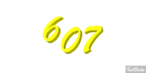 607 Texteffekt