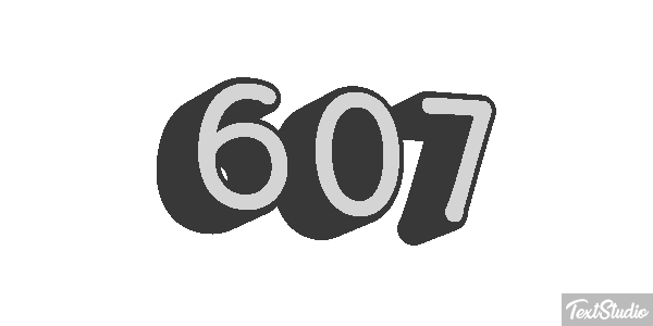 607 Texteffekt