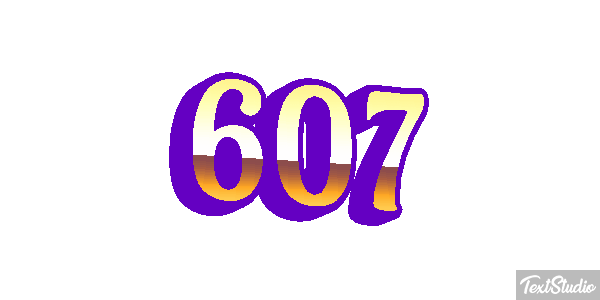607 Texteffekt